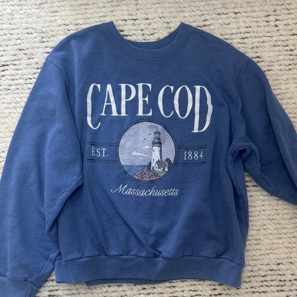 Hollister Blue Crewneck Sweater
